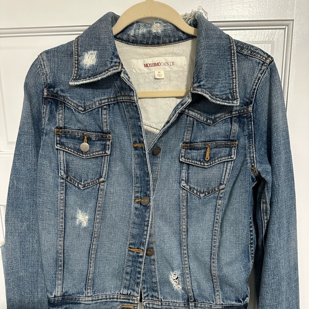 Mossimo Women's Blue Jean Jacket